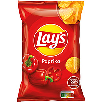 Kartoffelchips "Lays" mit Paprikageschmack