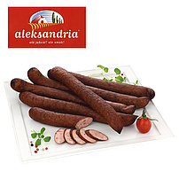 Brühwurst nach polnischem Rezept, mittelgrob, geräuchert und gedörrt "Kielbasa goralska"