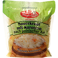 Sauerkraut mit Karotten "Kapusta kwaszona z marchewka"