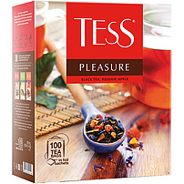 Schwarzer Tee "Tess Pleasure", aromatisiert – tropische Früchte, in Teebeuteln