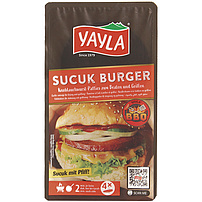 Rinder Knoblauchwurst-Patties "Sucuk Burger" zum Braten und Grillen