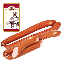 Brühwurst, mittelgrob, geräuchert, nach Thorner Art "Kielbasa torunska"