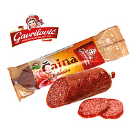 Rohwurst nach Art einer Plockwurst "Cajna", mittelkörnig, geräuchert und luftgetrocknet