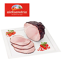 Schweinefleisch, geräuchert und gegart "Wedzonka z beczki"