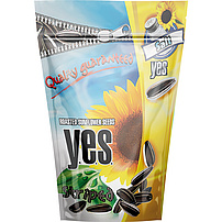 Gestreifte Sonnenblumenkerne "YES" mit Schale, geröstet und gesalzen