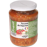 Gemüsezubereitung mit Reis "Tocana de legume"