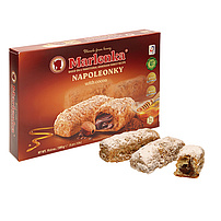 "Napoleonky" Ziehteiggebäck mit Kakao und Cremefüllung (39%), tiefgefroren