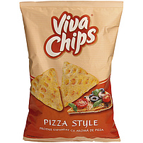 VIVA CHIPS - Weizen-Maissnack mit Pizza-Geschmack