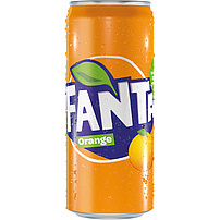 Erfrischungsgetränk "Fanta" mit Orangengeschmack