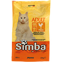 Simba Cat Kibbles Mit Huhn - eine Vollnahrung für die ausgewachsene Katze, 400g.