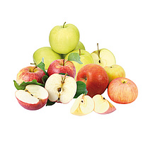 Pommes différentes variétés