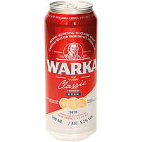 Bière blonde "Warka Classic" 5,2 % vol.