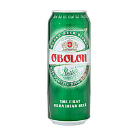 Bier "Obolon" hell, pasteurisiert 4,5% vol.