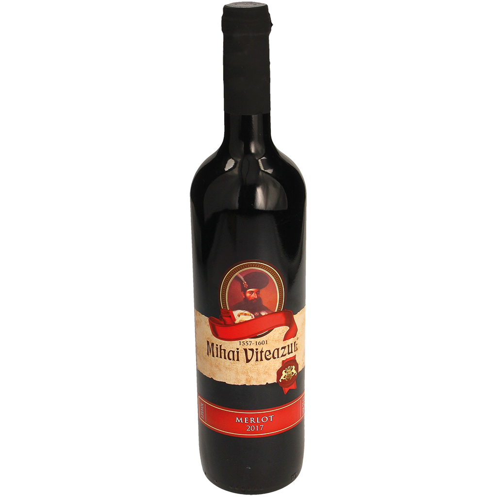 Rotwein aus Rumänien "Mihai Viteazul-Merlot"