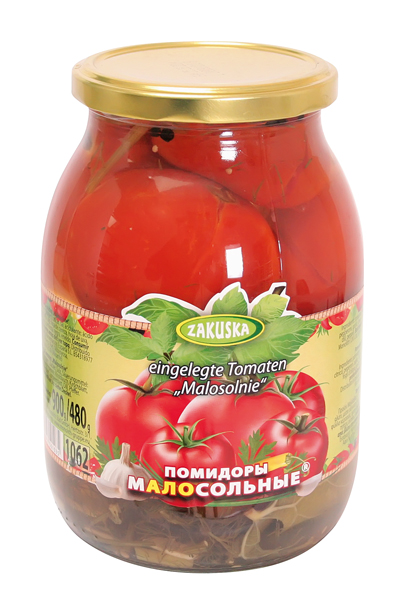 DLG - Eingelegte Tomaten "Malosolnije"