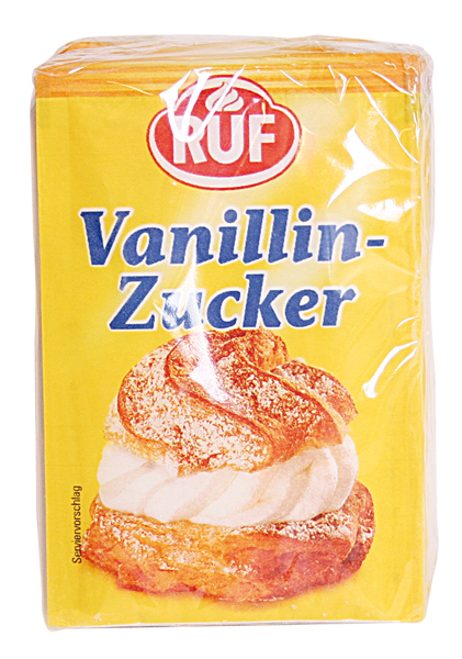 "RUF", sucre vanillé