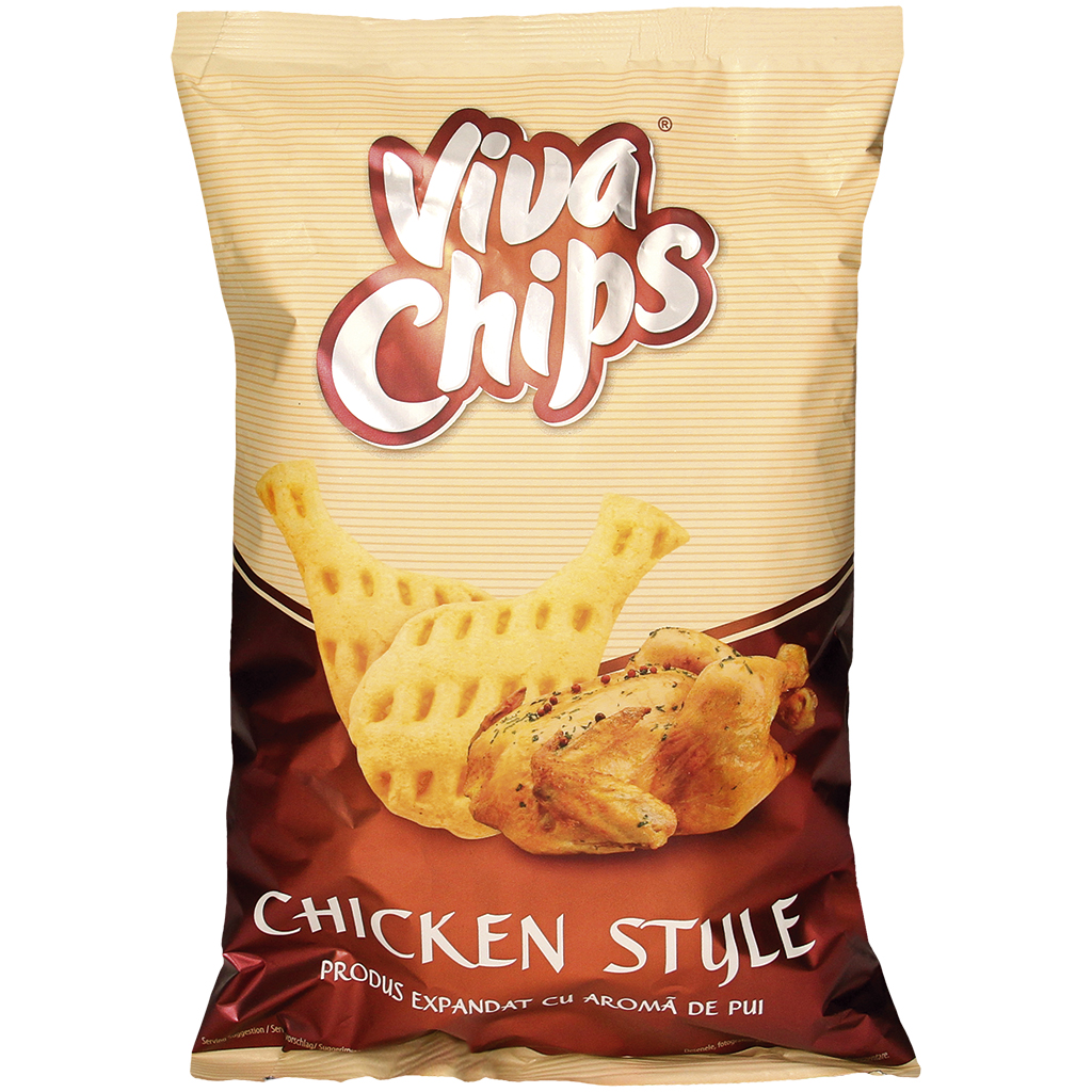 VIVA CHIPS - Weizen-Kartoffelsnack mit Hähnchen-Geschmack