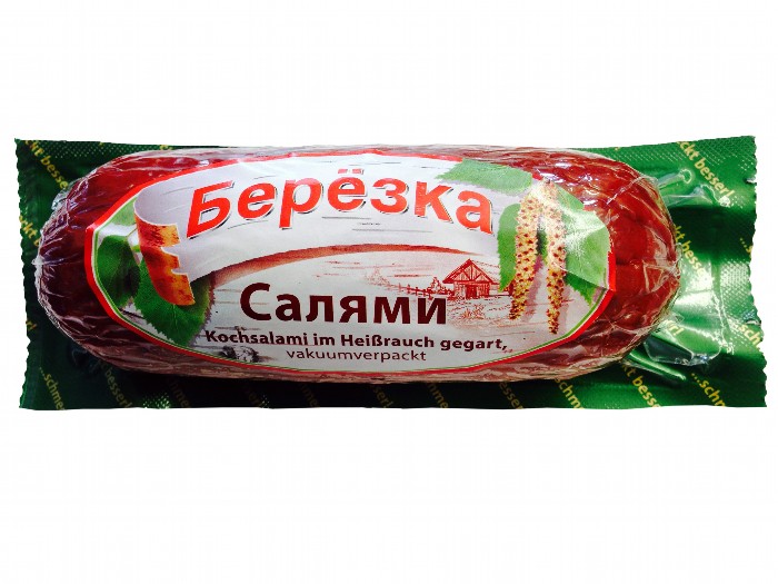 Kochsalami im Heißrauch gegart "Berjozka"