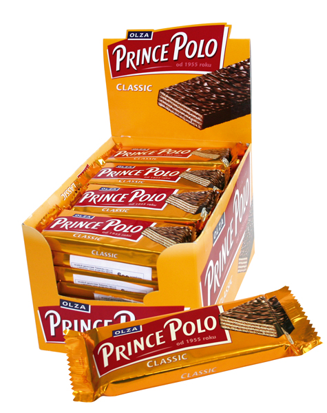 Waffelriegel in Schokolade "Prince Polo classic"