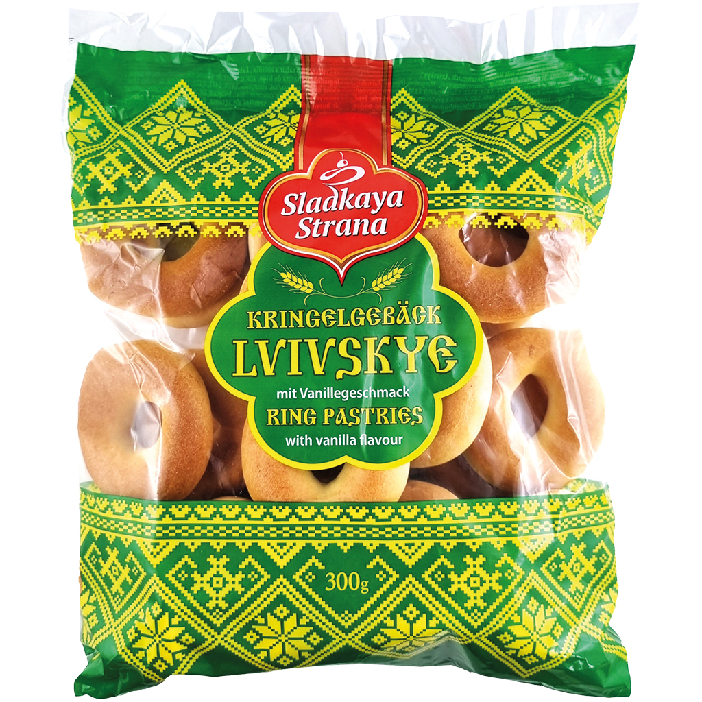 Kringelgebäck mit Vanillegeschmack "Lvivskye"