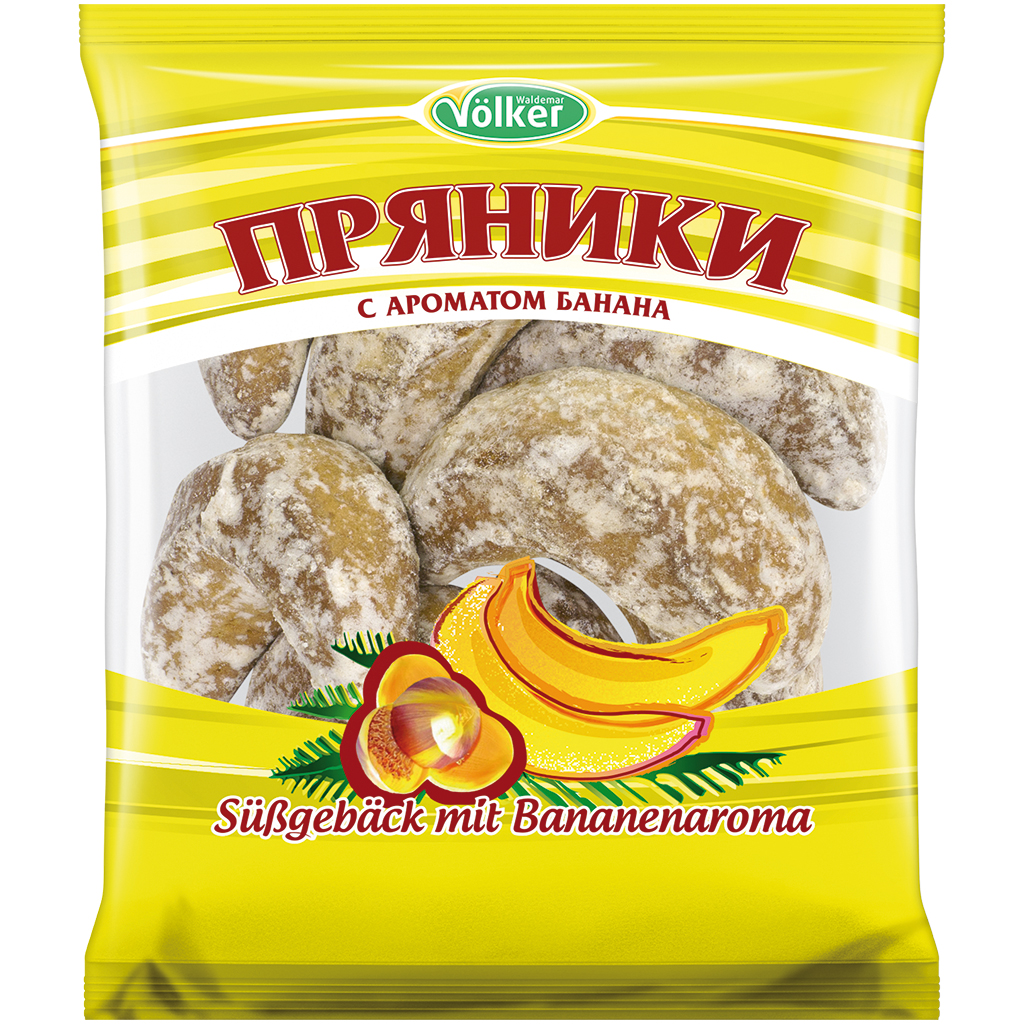 Süssgebäck "Prjaniki" mit Bananenaroma