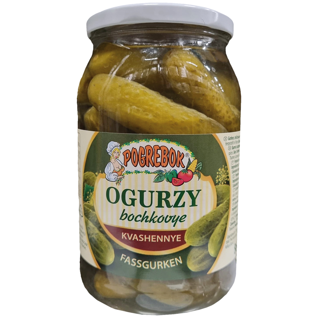 Sudové okurky, mléčně kvašené