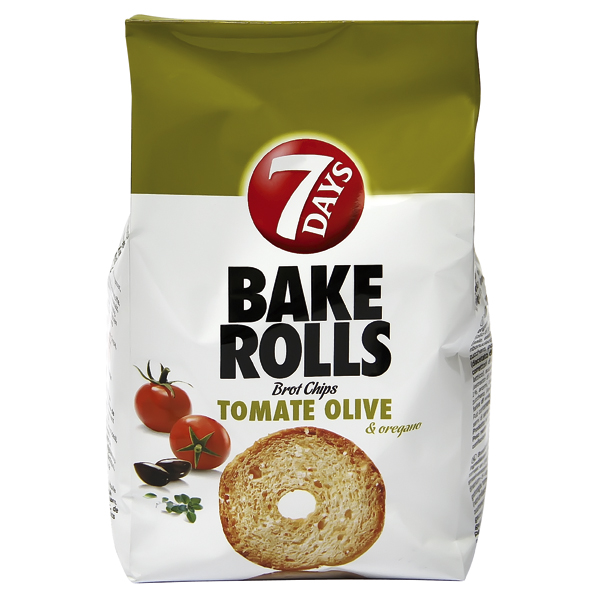 BakeRolls mit Tomate-Olive-Oregano "7DAYS"