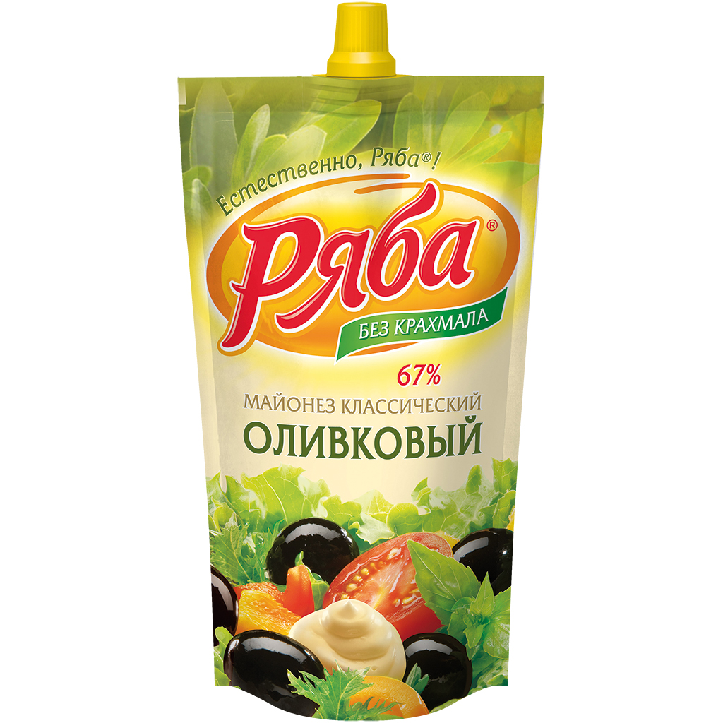 Salata majoneza "Rjaba-Klassicheskij Olivkovyj"