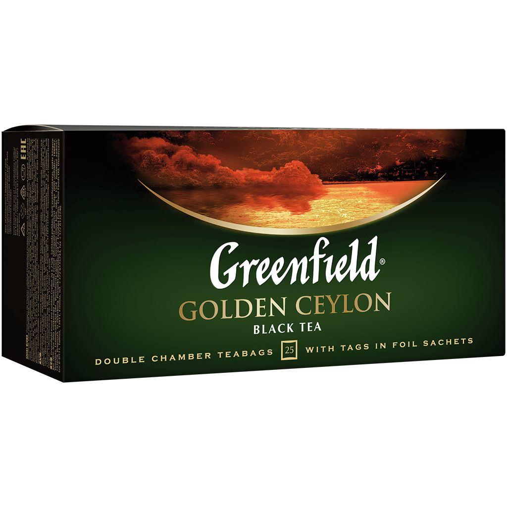 Schwarzer Ceylontee "Golden Ceylon" 25 x 2g