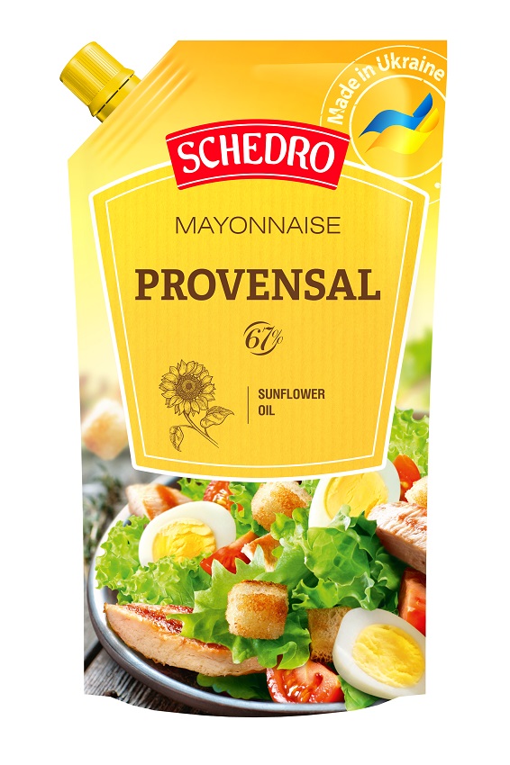 Salatmayonnaise "Provansal",  67% Fettgehalt
