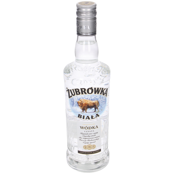 Vodka "Zubrowka Biala" 40 % vol.