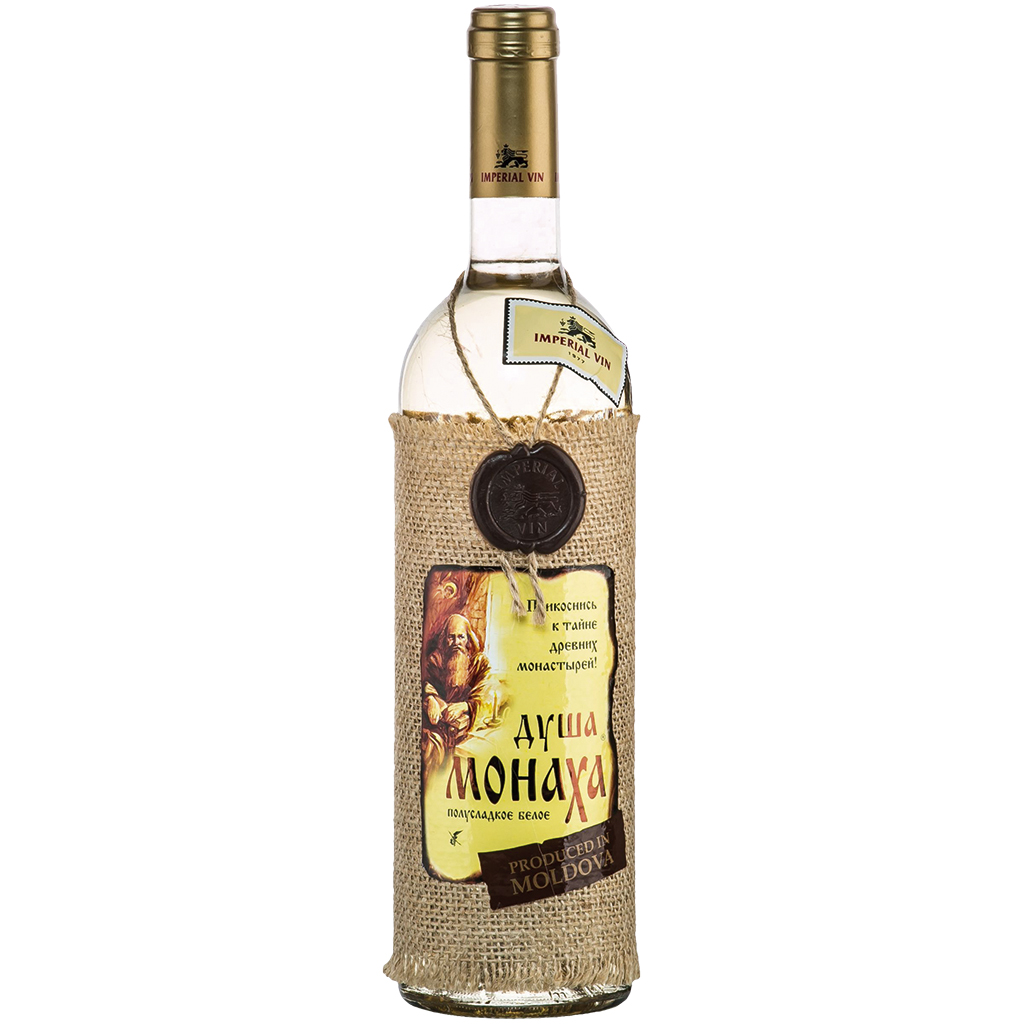 DUSHA MONACHA - Wein aus Moldawien - Südmoldawien, Weiss, lieblich