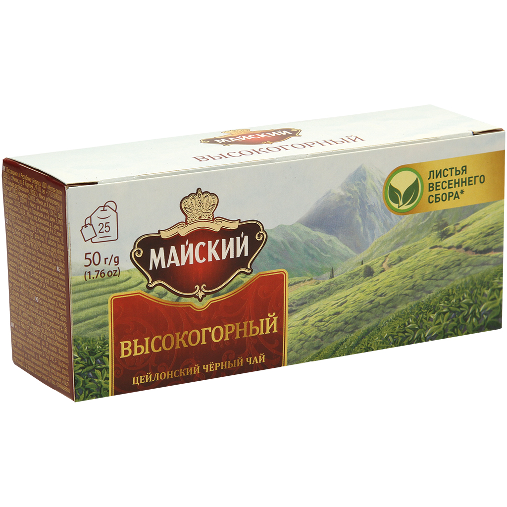 Schwarzer Tee aus Ceylon "Majskij Vysokogornij"