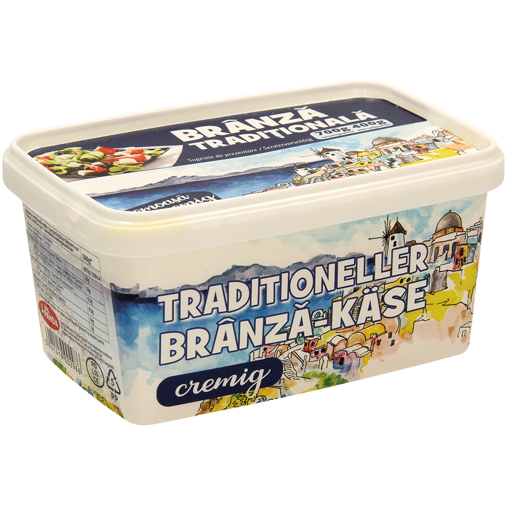 Käse in Salzlake "Branza traditionala", 43% Fett i. Tr.