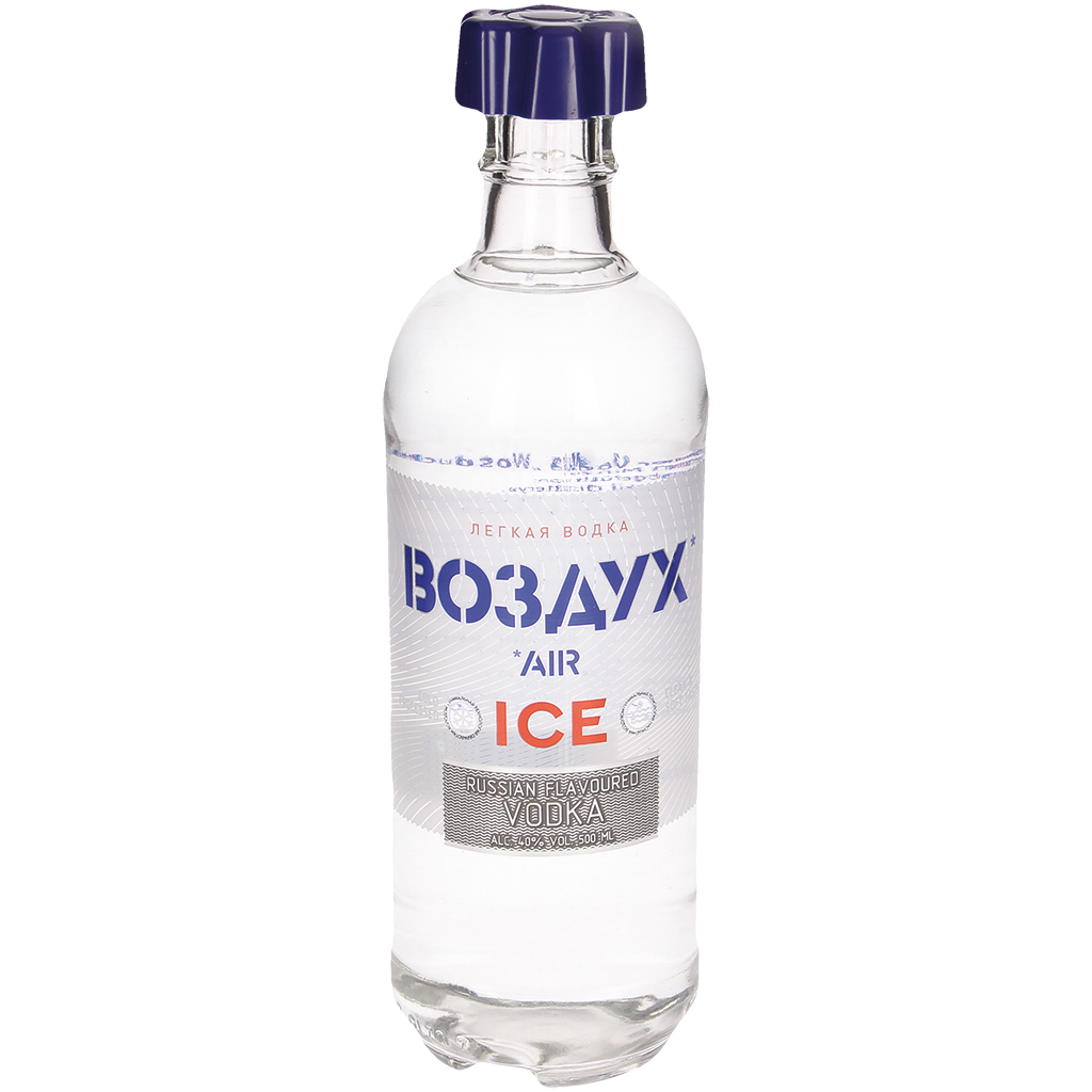 Aromatisierter Vodka "Wosduch" mit Hauch von Minze