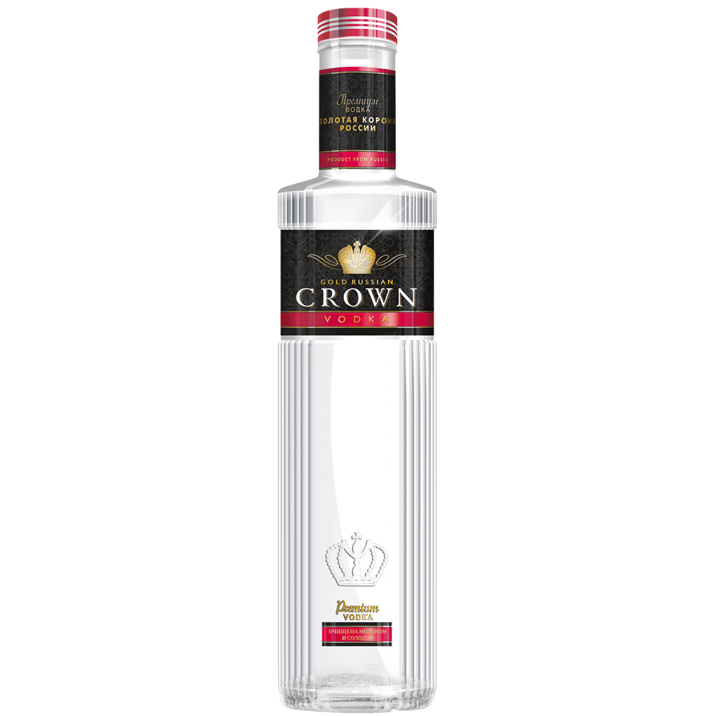 Vodka "Gold Russian Crown", 40% vol.