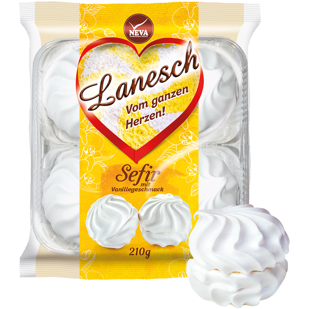 Schaumzuckerware "Lanesch" mit Vanillegeschmack
