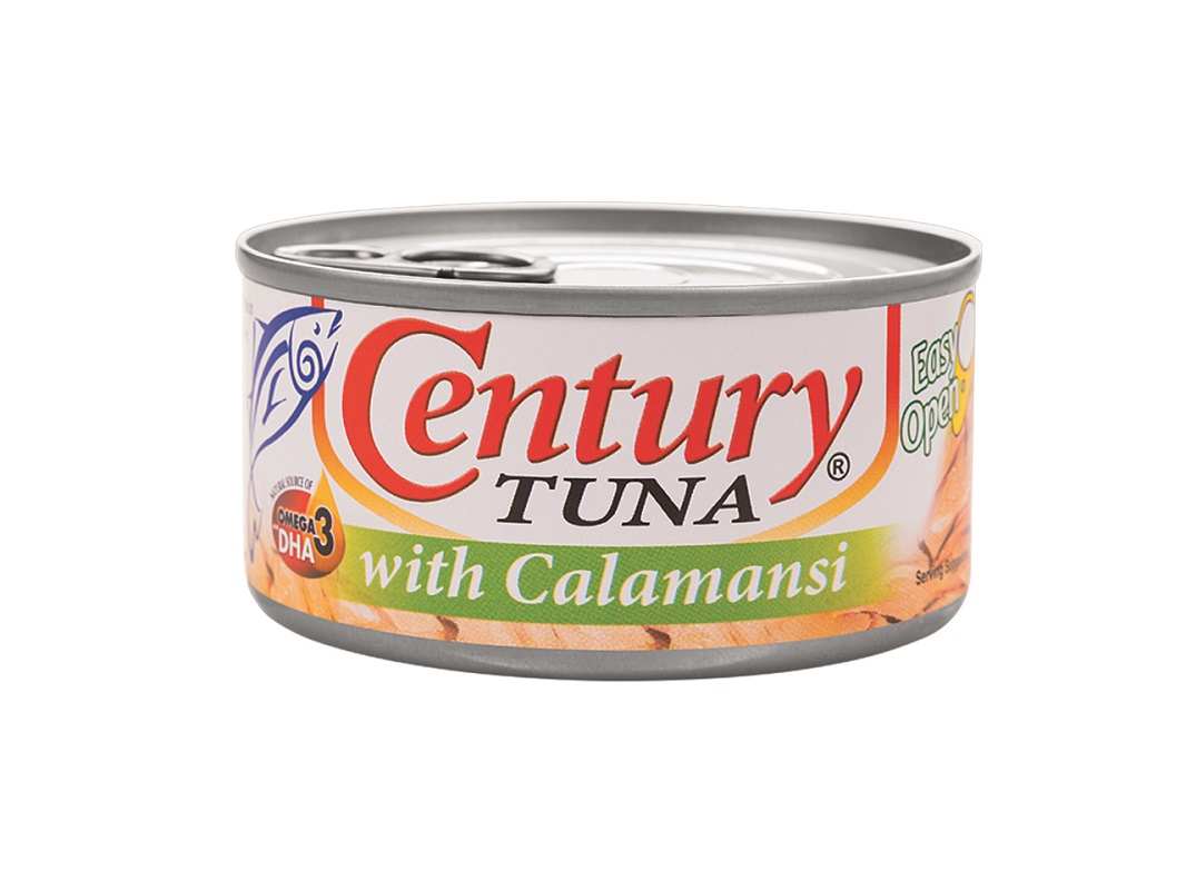 Thunfisch-Stücke in Dressing-Sauce mit Calamondin-Geschmack