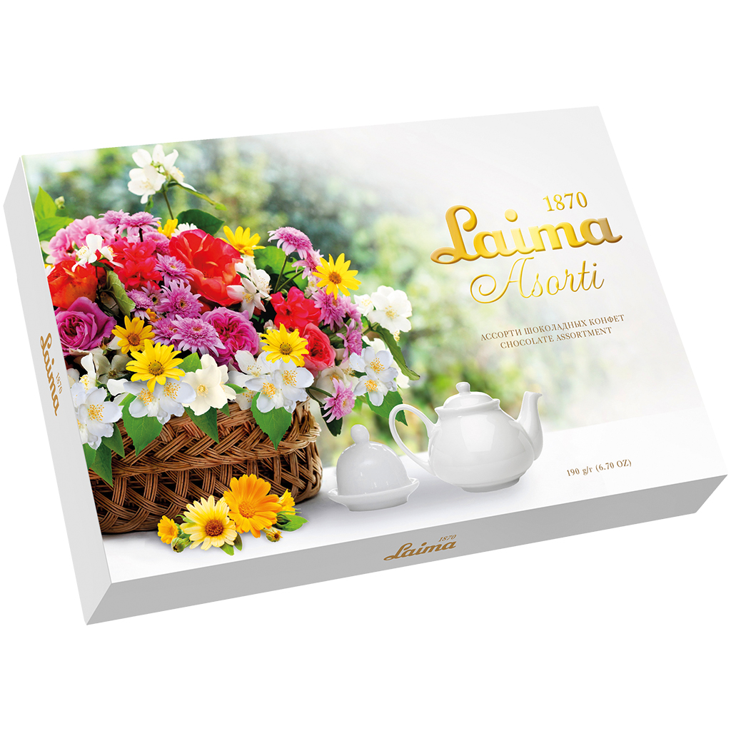 Pralinen-Auslese "Laima-Blumenstrauß"