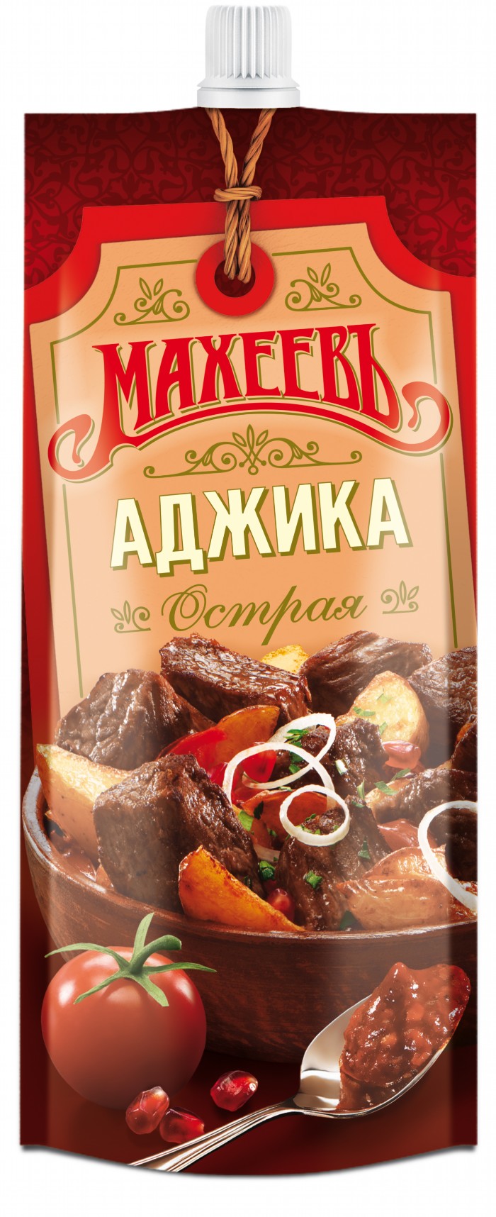 Sauce épicée "Adzhika" pour la viande, piquante-épicée