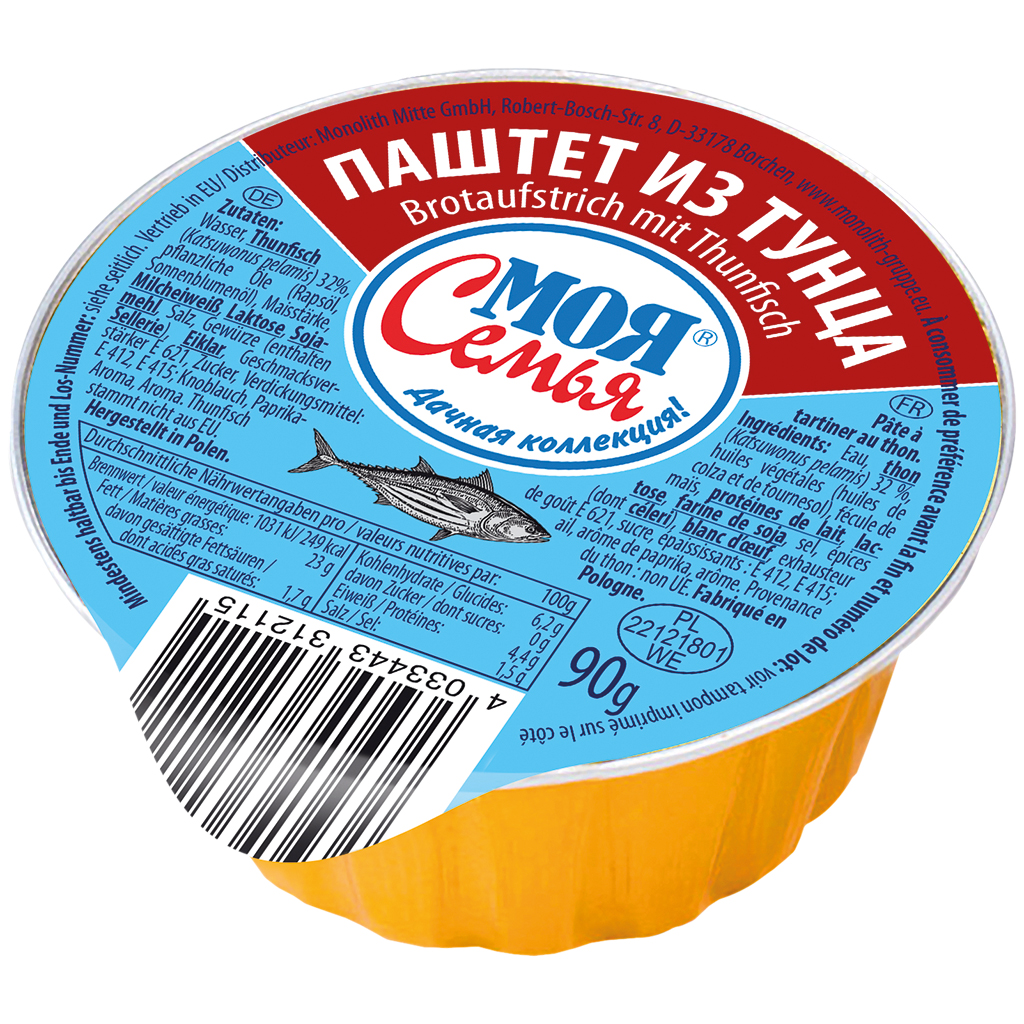 Brotaufstrich mit Thunfisch