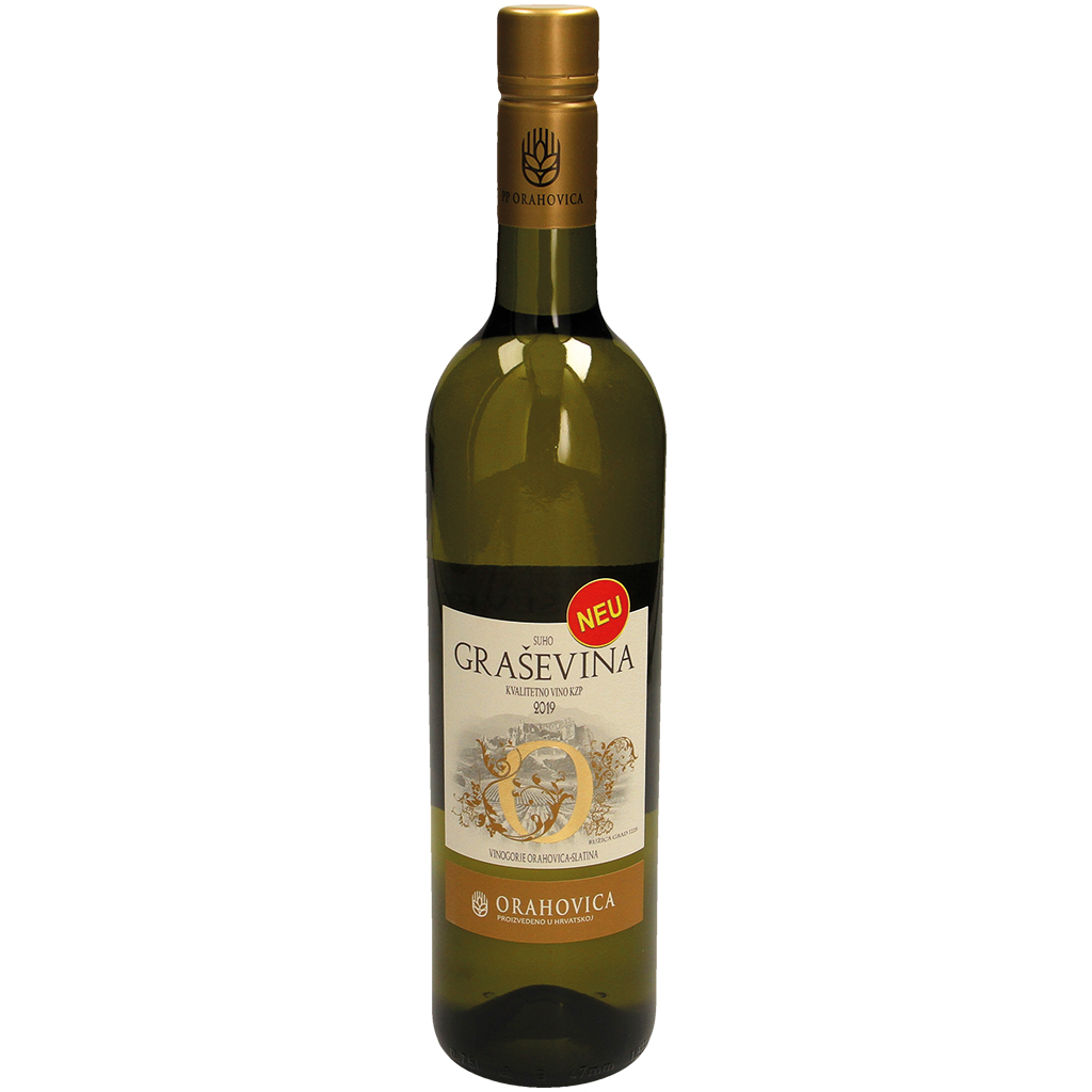 Weißwein mit g. U. Slavonija "Grasevina"