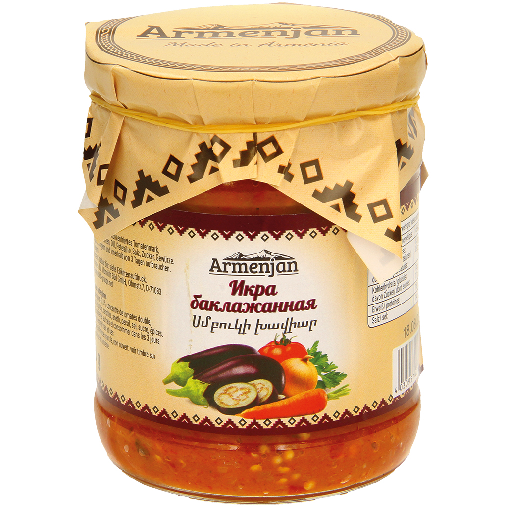 Auberginenzubereitung