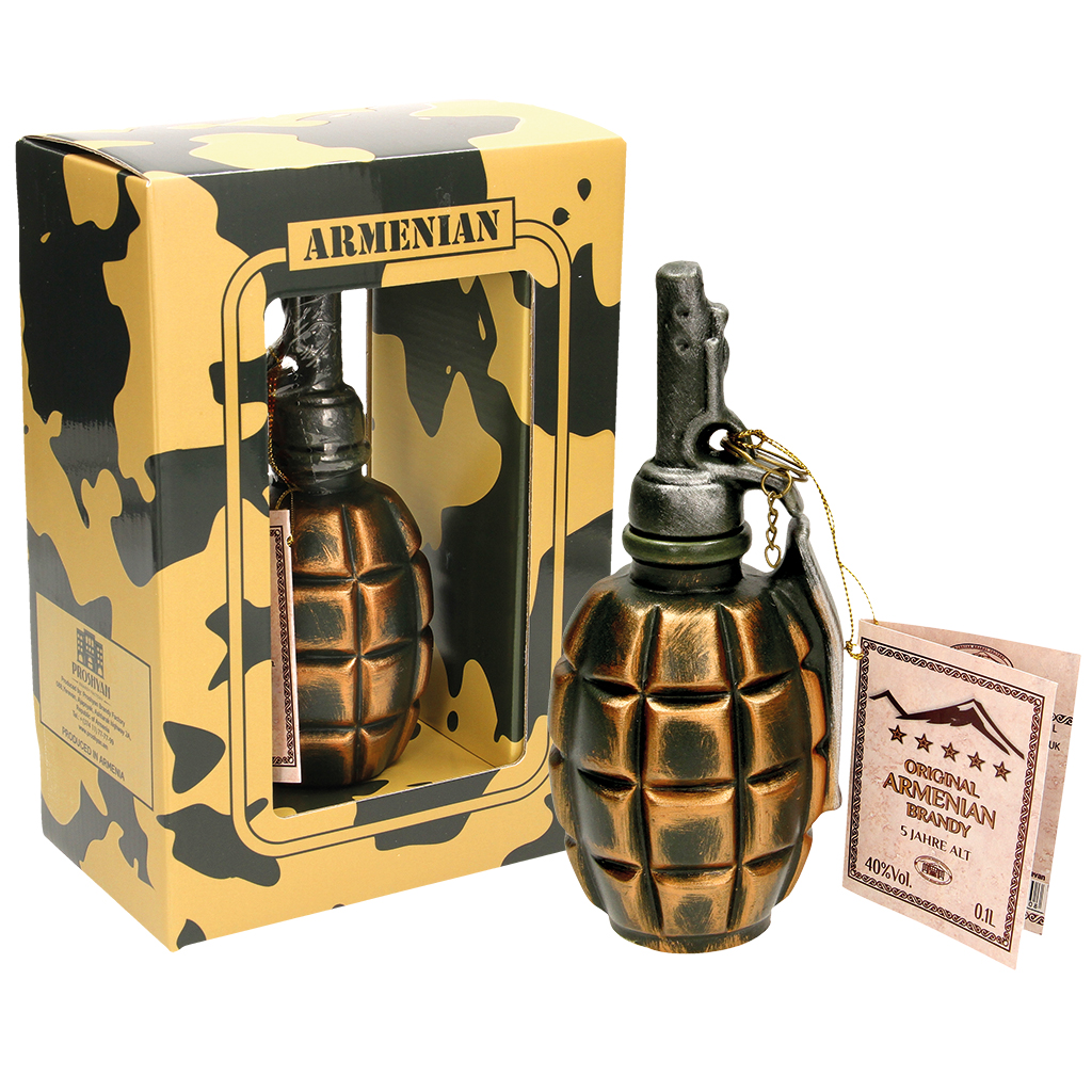 Armenischer Brandy "GRANATE" Keramik 40 % vol., in Geschenkbox