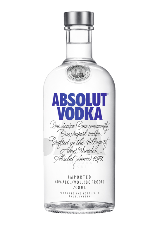 Vodka "Absolut" 40% vol.