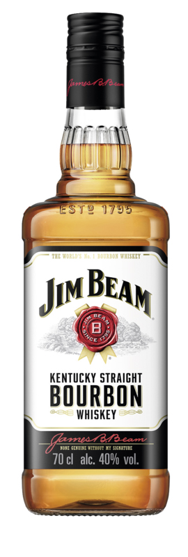 Kentucky Straight Bourbon "Jim Beam" White, 40% vol.