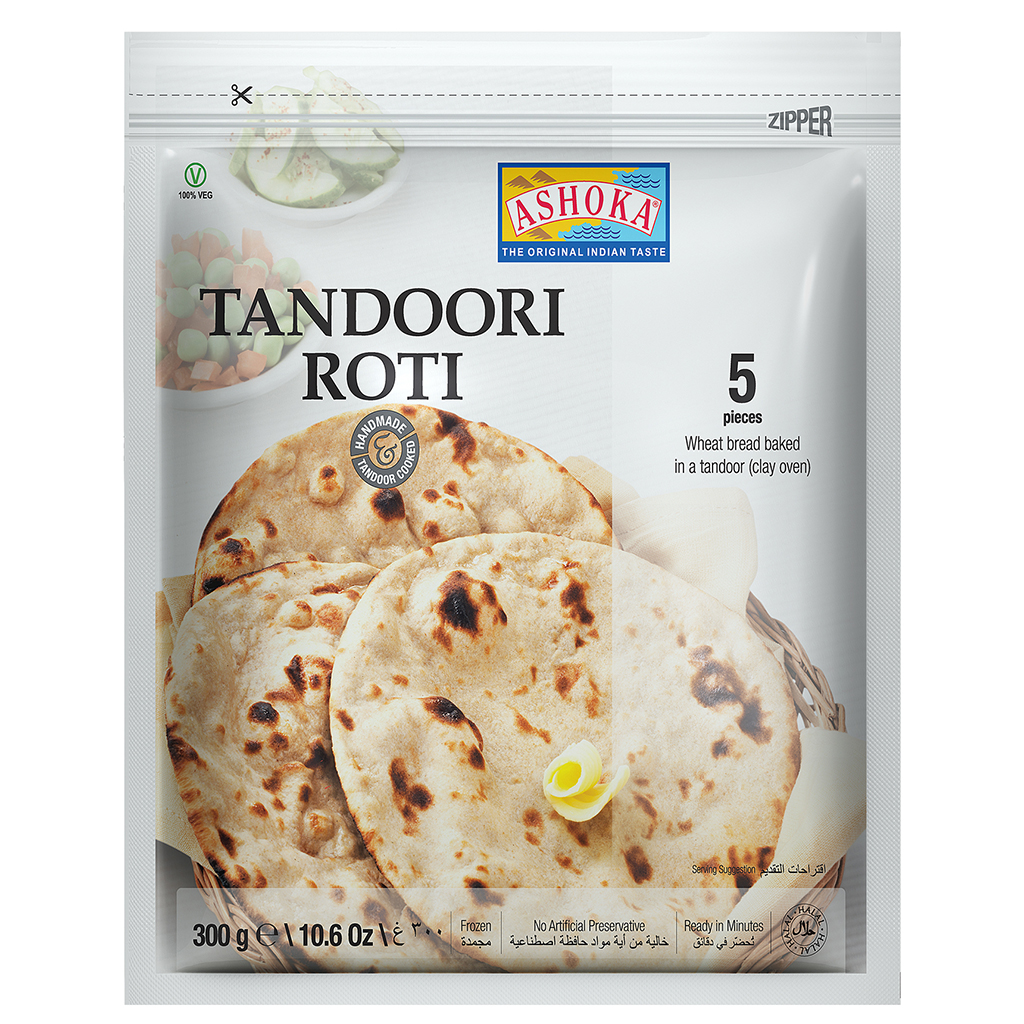 Fladenbrot "Tandoori Roti", tiefgefroren