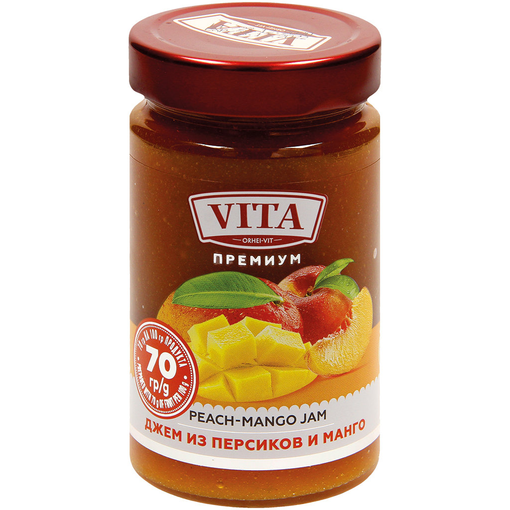 Pfirsich-Mango-Konfitüre