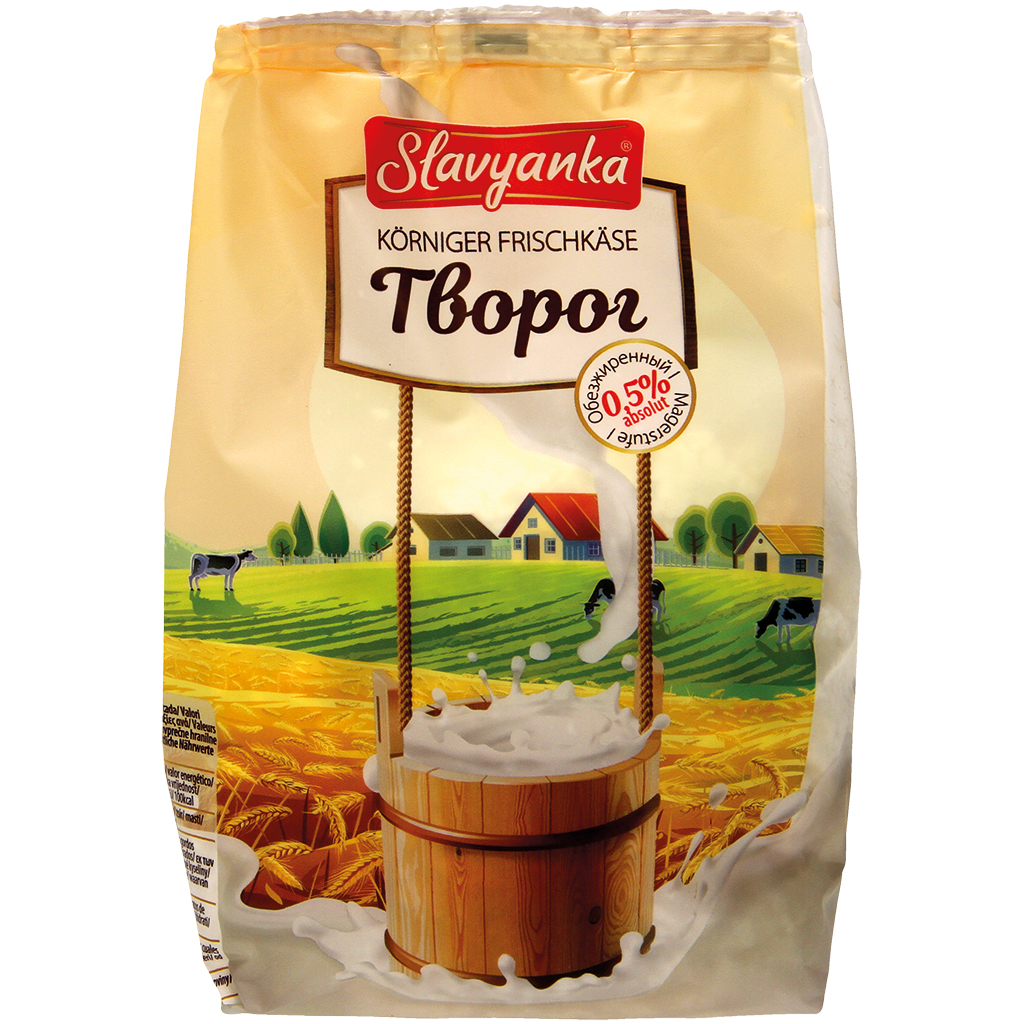 Körniger Frischkäse (Magerstufe), 0,5% Fett