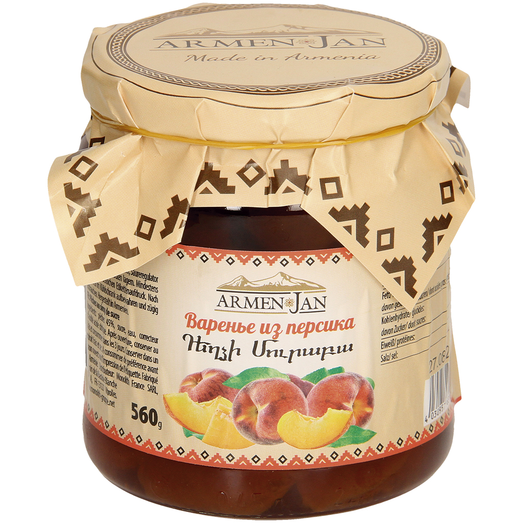 Pfirsichstücke in Zuckersirup